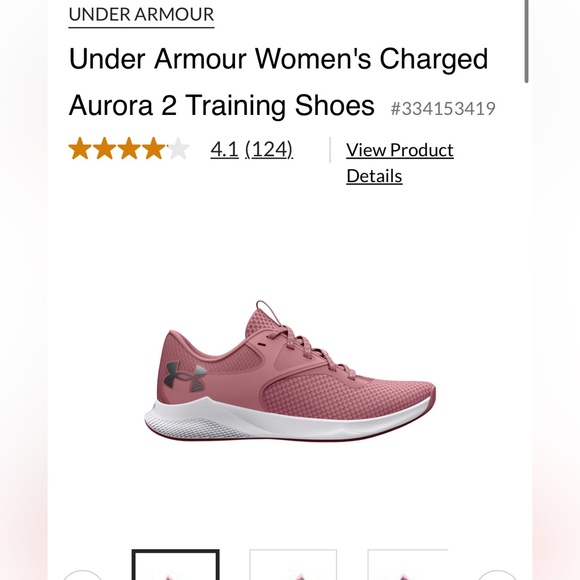 Under Armour women’s training shoes - Picture 3 of 4